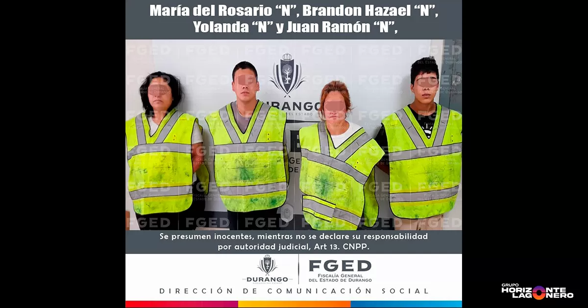 Los indiciados quedaron a disposición de la autoridad judicial en el Centro de Reinserción Social No. 1, donde se llevará a cabo la audiencia inicial para definir su situación legal.