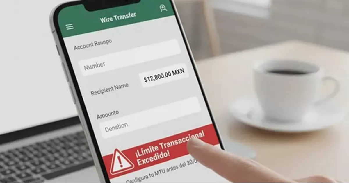El límite para las transferencias bancarias en México, mejor conocido como Monto Transaccional del Usuario (MTU), es una realidad