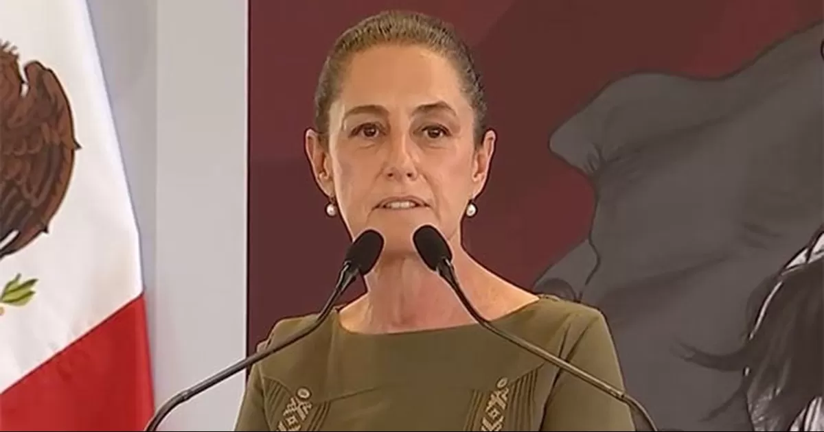 La Presidenta mexicana mandó saludos al político tabasqueño y lo llamó todavía 'Presidente'