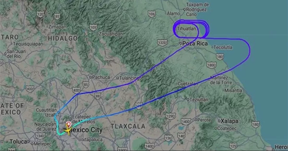 Hasta el momento se desconocen las causas que obligaron a la aeronave a regresar a la terminal aérea capitalina