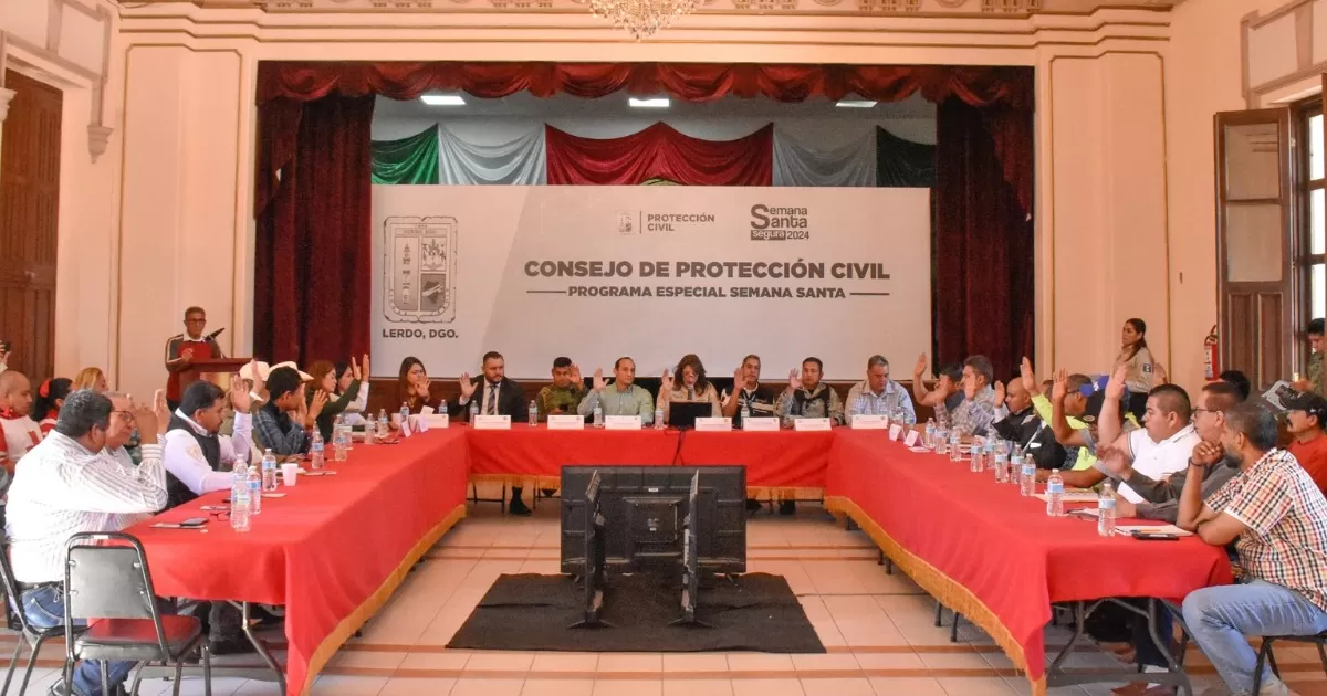 Este viernes se llevÃ³ a cabo la tercera sesiÃ³n del Consejo Municipal de ProtecciÃ³n Civil para el operativo de "Semana Santa Segura 2024".