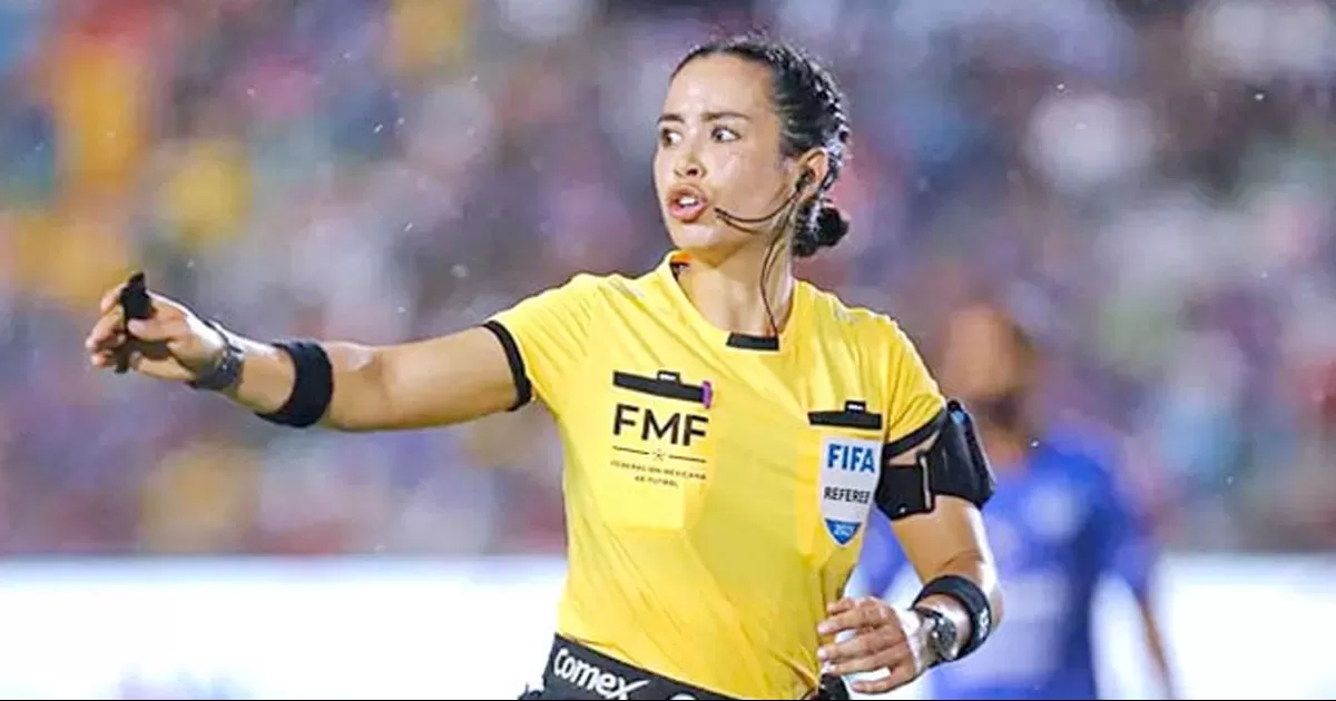 García ya marcó un hito como la primera mujer en impartir justicia en un partido masculino en la Copa Oro 2025.