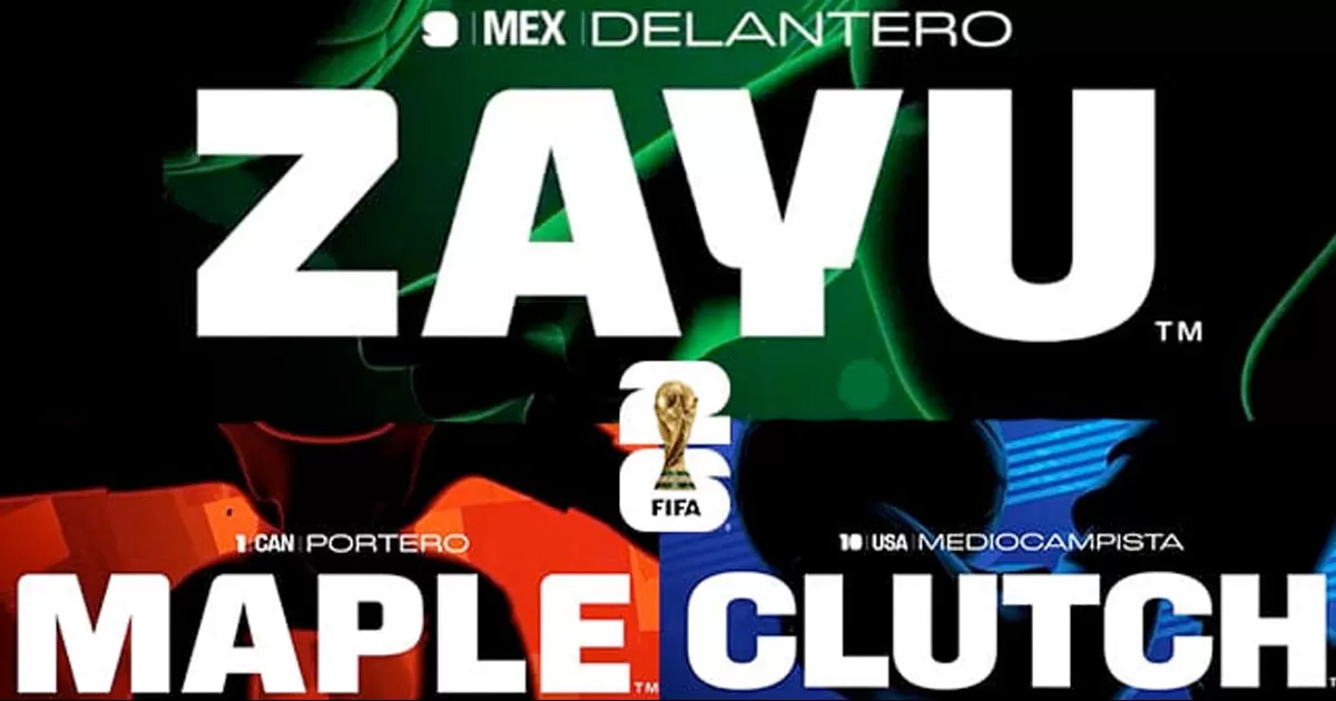 FIFA da primer vistazo de Maple, Zayu y Clutch, las mascotas oficiales del Mundial 2026