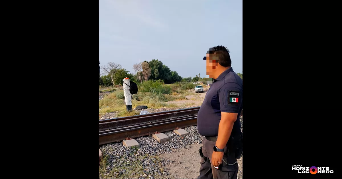 El hecho se registró minutos antes de las 7:00 horas sobre las vías del tren cerca de la colonia Luis Donaldo Colosio, en el kilómetro 831/42.