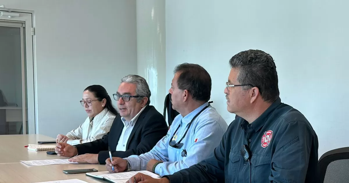 Autoridades revisan operativo de Semana Santa.