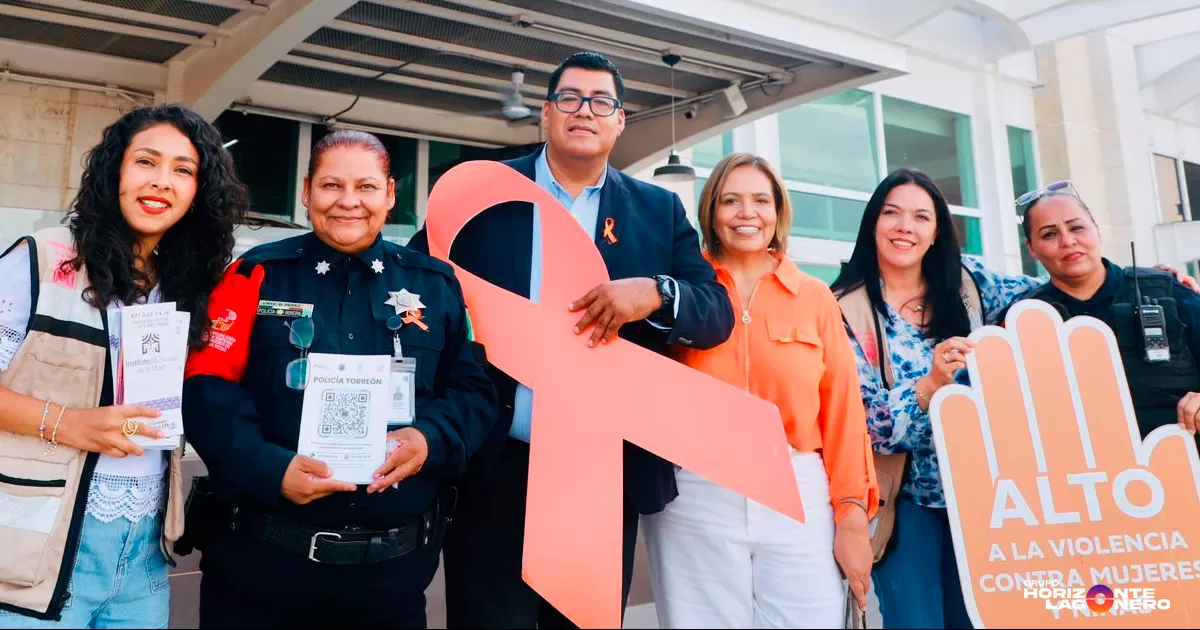 Realiza DSPM e IMM Torreón operativo naranja en centros comerciales; cifras más altas de violencia son en el entorno familiar