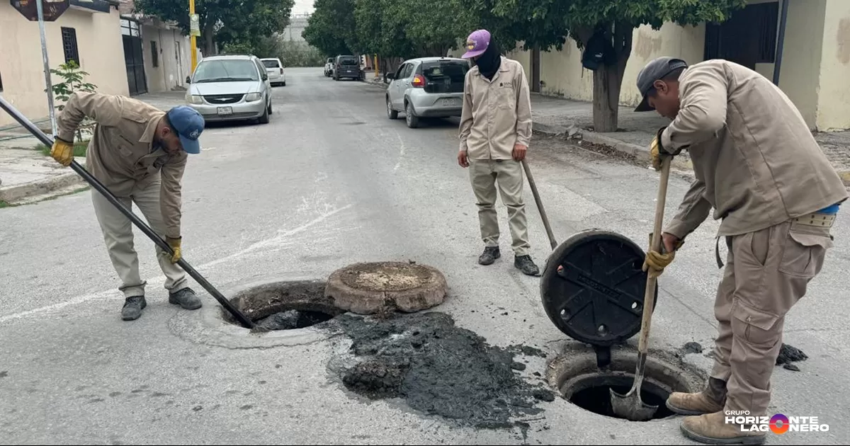Realizan mantenimiento previo a lluvias en Ciudad Lerdo