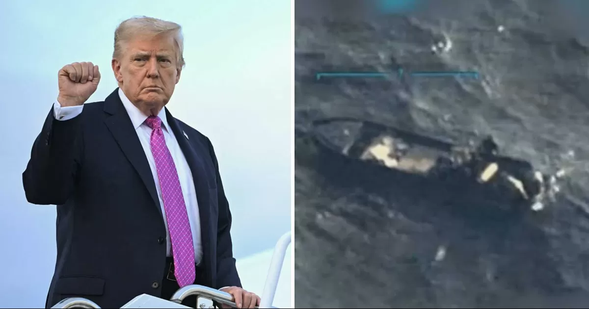 Trump fue cuestionado sobre los ataques a lanchas en el Caribe y fue ahí que mencionó la posibilidad de hacerlo