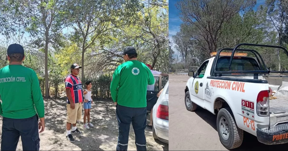 Llevan a cabo recorridos en los mÃ¡rgenes del rÃ­o Nazas