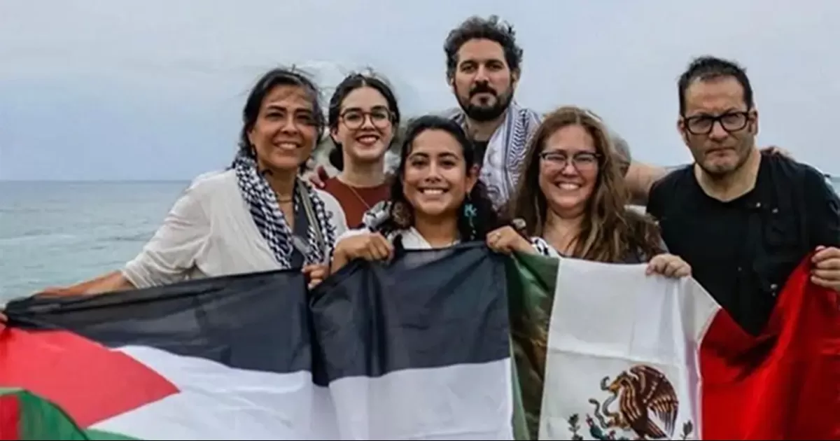 Sheinbaum urgió a Israel la liberación y repatriación inmediata de 6 connacionales que fueron detenidos en flotilla de ayuda a Gaza.