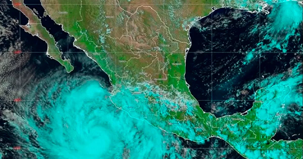 Priscilla se intensifica a Huracán Categoría 1. Se prevén lluvias torrenciales y oleaje de hasta 5 metros en Michoacán y Jalisco