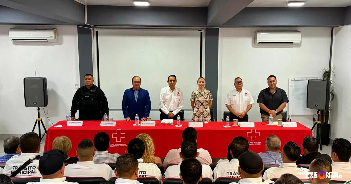 Elementos de Tránsito y Vialidad reciben capacitación en primeros auxilios