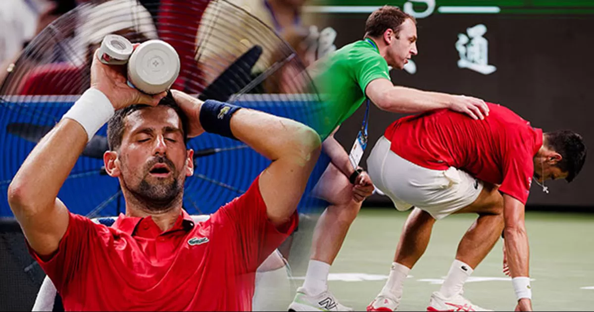 El serbio se vio obligado a frenar el juego en múltiples ocasiones durante su triunfo frente a Yannick Hanfmann (6-4, 5-7, 3-6).
