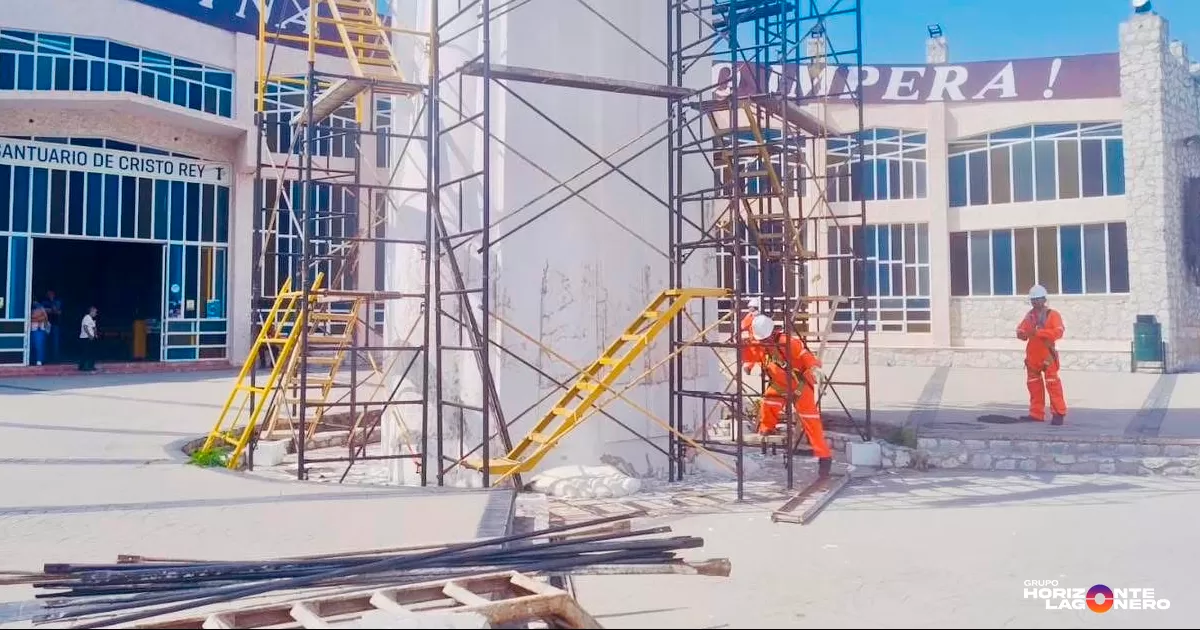 Las labores forman parte de un proyecto integral que busca conservar la estructura del monumento y mejorar la experiencia de los visitantes al santuario.