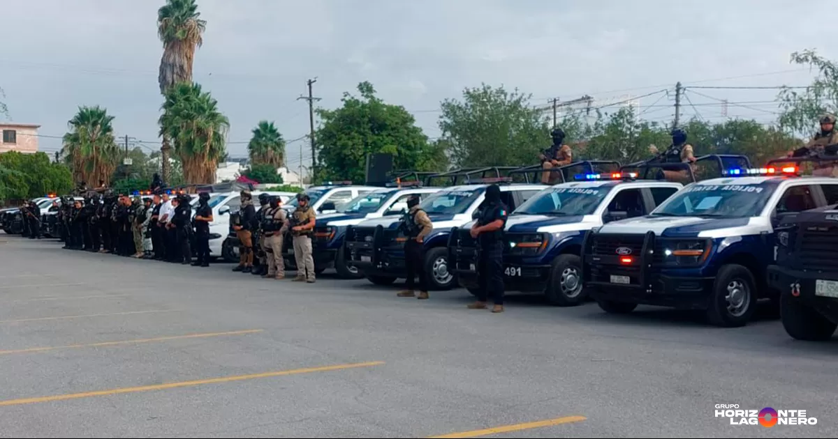 Refuerzan patrullajes y filtros de seguridad en Gómez Palacio; habrá más elementos desplegados