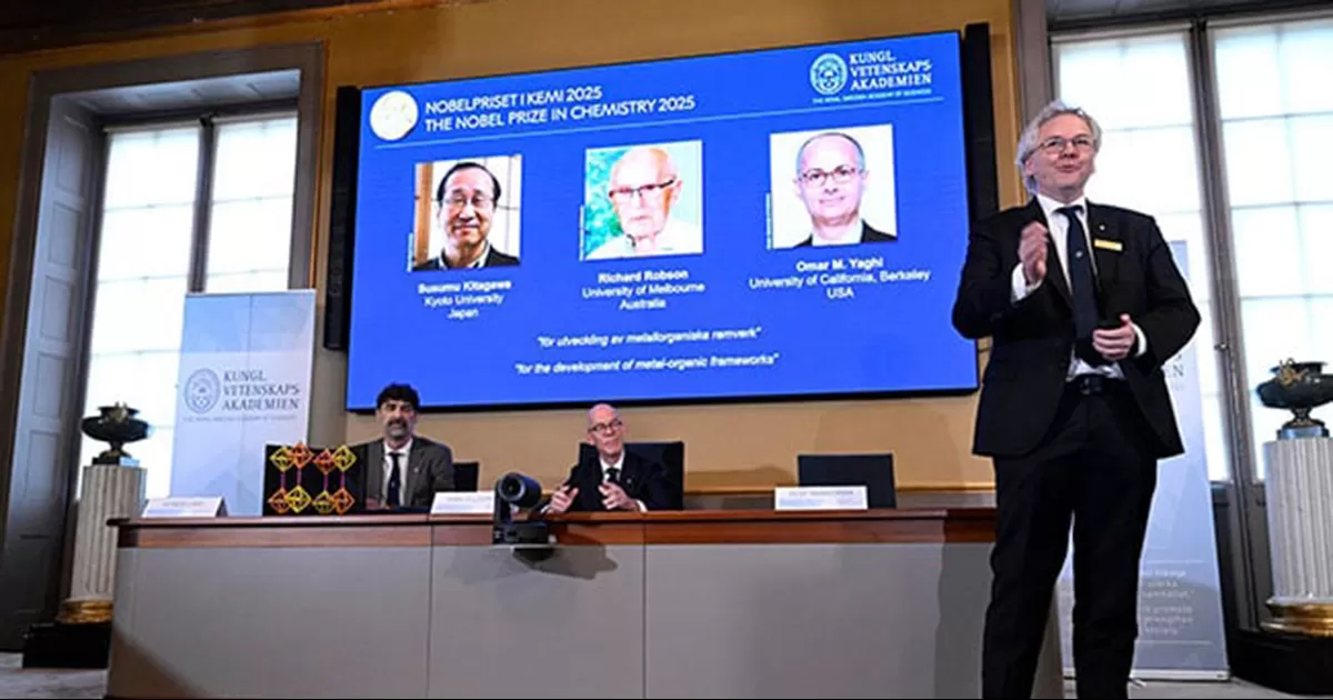 Los tres científicos, que han creado nuevos espacios para la química, han sido galardonados por desarrollar un nuevo tipo de arquitectura molecular