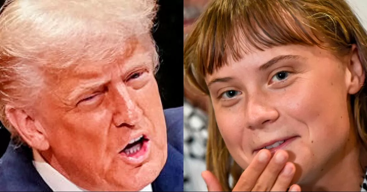 El expresidente de Estados Unidos, Donald Trump, volvió a atacar a la activista sueca Greta Thunberg