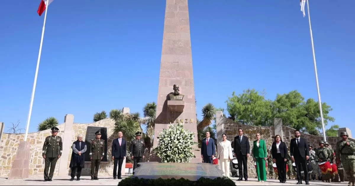 Encabeza Manolo Jiménez ceremonia por el 111 Aniversario del Plan de Guadalupe