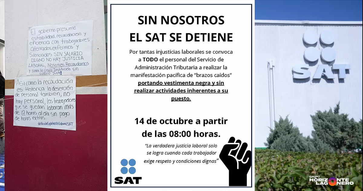 Contribuyentes y trabajadores arribaron al edificio del periférico Raúl López Sánchez con regularidad, realizando trámites y servicios de toda clase sin impedimento alguno, tampoco se colocaron lonas o letreros en los accesos en modo de protesta, tal como sí ocurre desde temprana hora en otras oficinas del país.