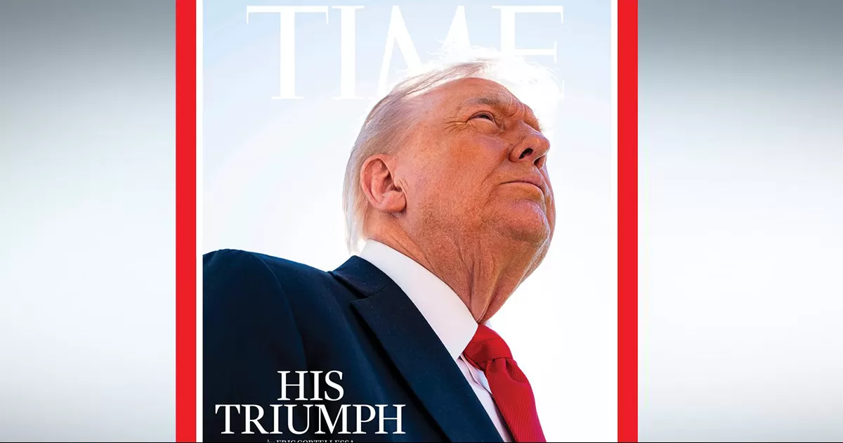 ‘Podría ser la peor foto de la historia’: Trump se queja de una imagen suya en la revista Time