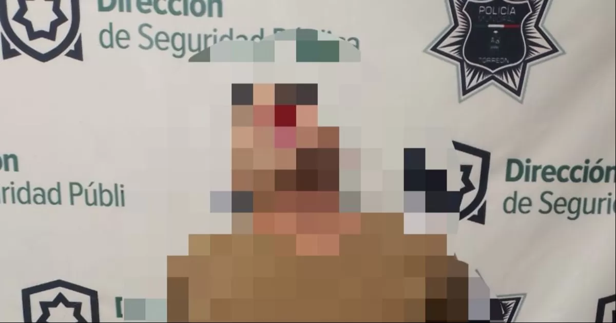 Golpea a su esposa y es detenido en Torreón