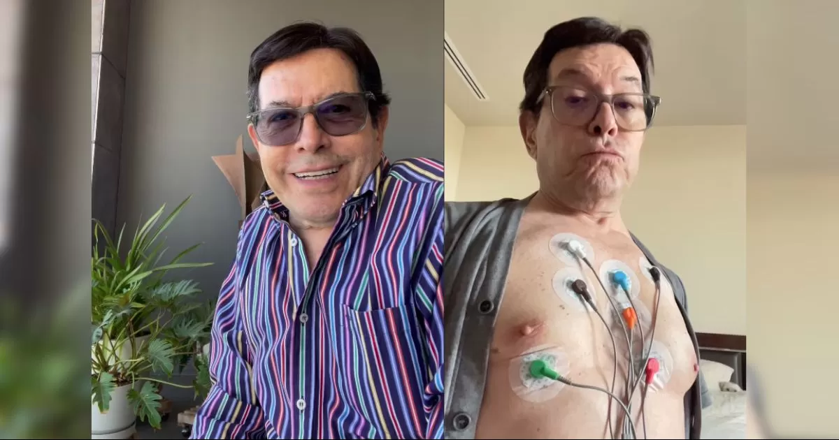 Pepillo Origel sorprende a sus seguidores por fotografía de chequeo medico