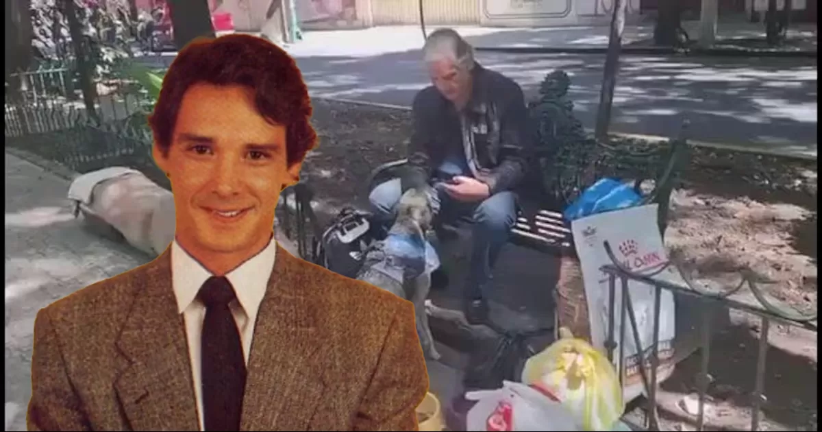 Alejandro Landeros, el actor de telenovelas de los 80 y 90 que hoy vive en situación de calle