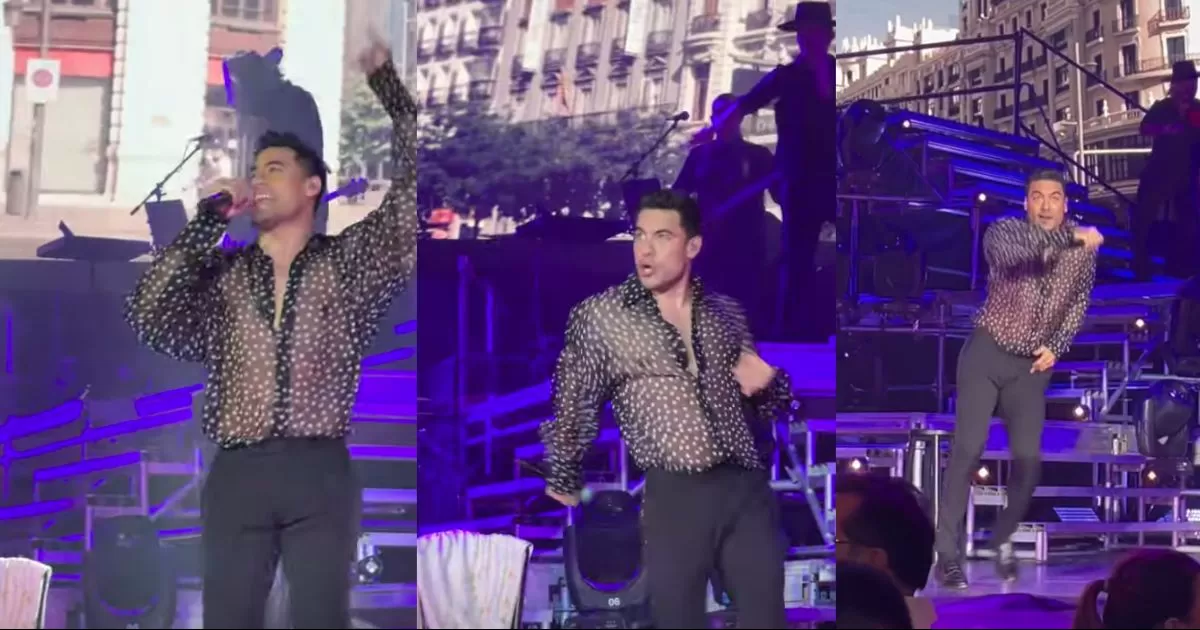 Carlos Rivera es criticado en redes sociales por su baile