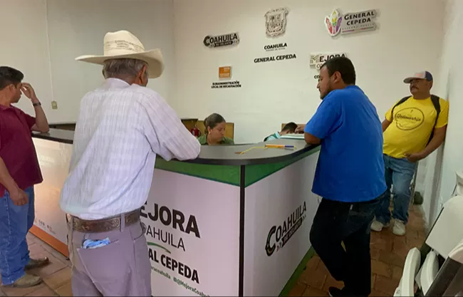 Habitantes de General Cepeda ya no tendrán que viajar a a Saltillo para realizar trámites.