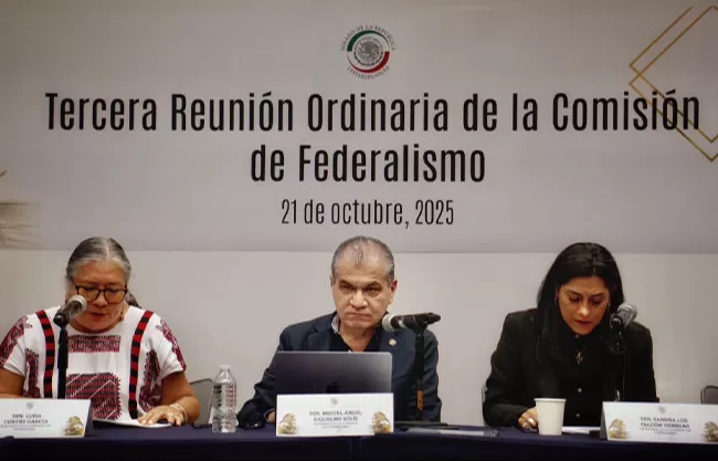 Miguel Riquelme Solís, presidente de la Comisión de Federalismo, indicó que será el primero de varios foros para formar un federalismo más sólido.