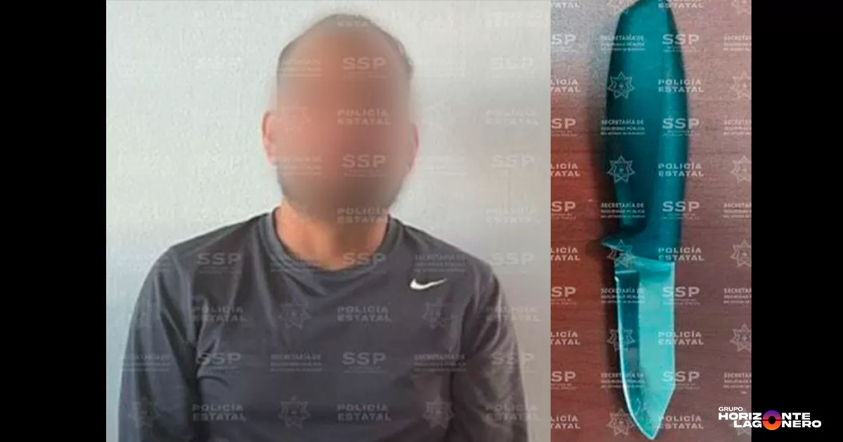 Los elementos de la Policía Estatal atendieron el reporte de inmediato para llegar al lugar para detener al agresor y pedir ayuda para atención médica de la víctima