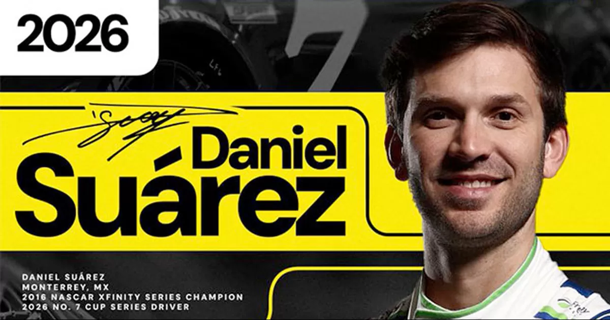 El mexicano reemplaza a Justin Haley, quien estuvo en las últimas dos temporadas con Spire Motorsports.