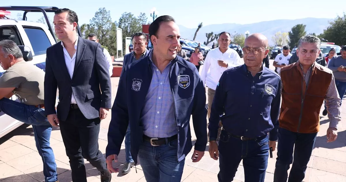 Destaca gobernador Manolo Jiménez la mejora de percepción de seguridad en Torreón