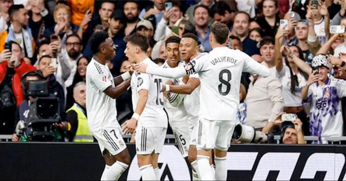Bellingham y Mbappé hicieron los goles que le dieron la victoria a los Merengues ante los Culés.