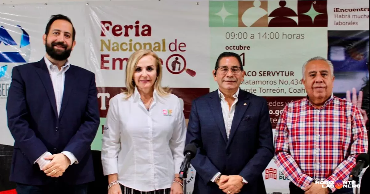 Guillermo Covarrubias Castro, coordinador en la Laguna del Servicio Nacional del Empleo, informó que en esta edición ofertarán directamente más 500 vacantes.