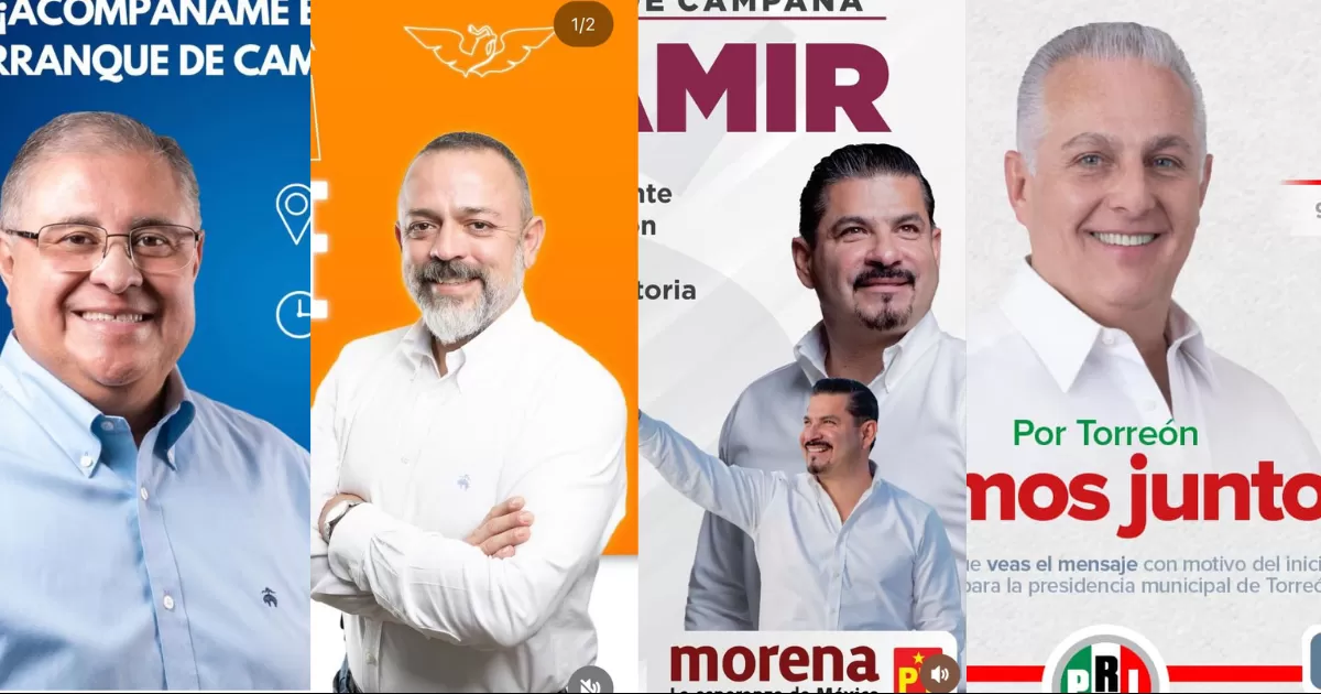 Arrancan en Torreón campañas para renovación de la alcaldía