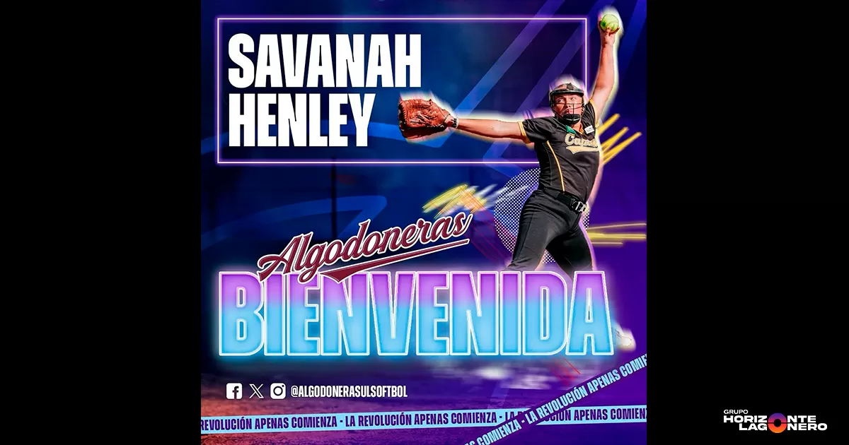 Algodoneras refuerza la serpentina con Savanah Henley