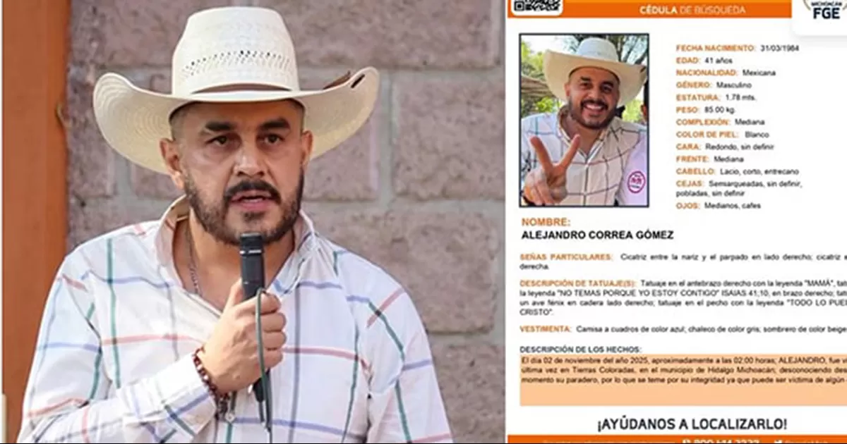 Encuentran camioneta y pertenencias de Alejandro Correa, exalcalde de Zinapécuaro sigue desaparecido