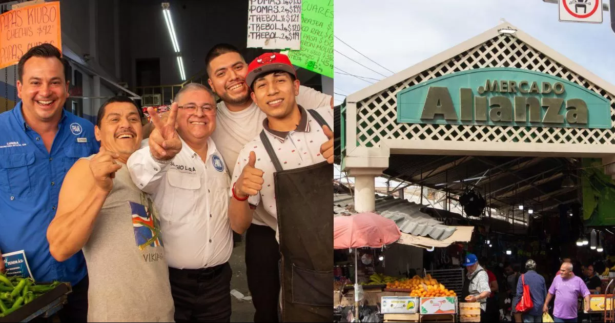Los locatarios del Mercado Alianza recibieron al candidato Sergio Lara GalvÃ¡n, quien prometiÃ³ atenciÃ³n en materia de servicios pÃºblicos y generaciÃ³n de empleos.