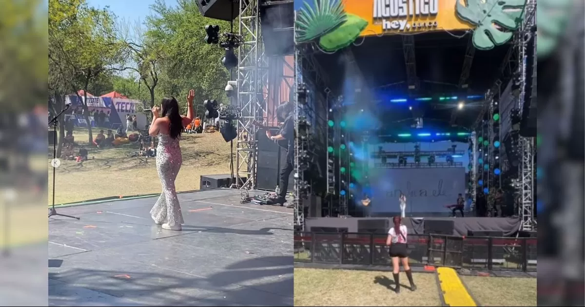 Andrea Ele canta en â€œPal Norteâ€ y nadie asiste a verla