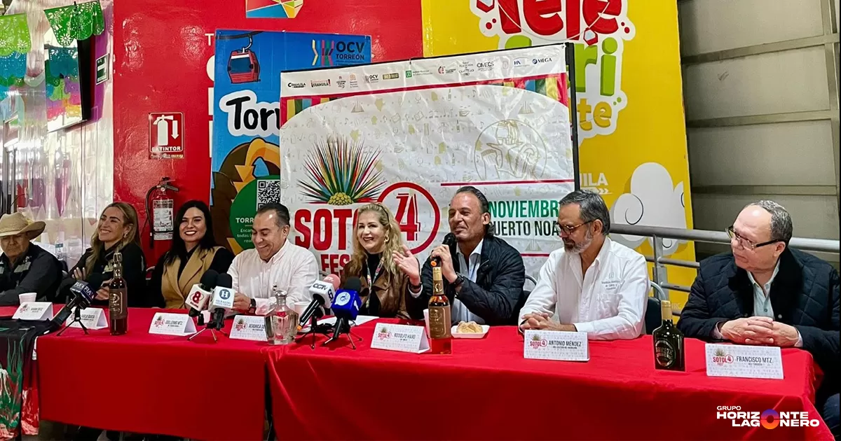 Alistan cuarta edición del Festival del Sotol en Torreón
