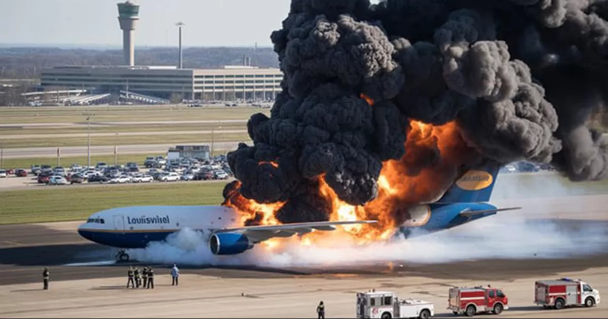 Al menos nueve muertos en accidente de avión de carga de UPS en Kentucky
