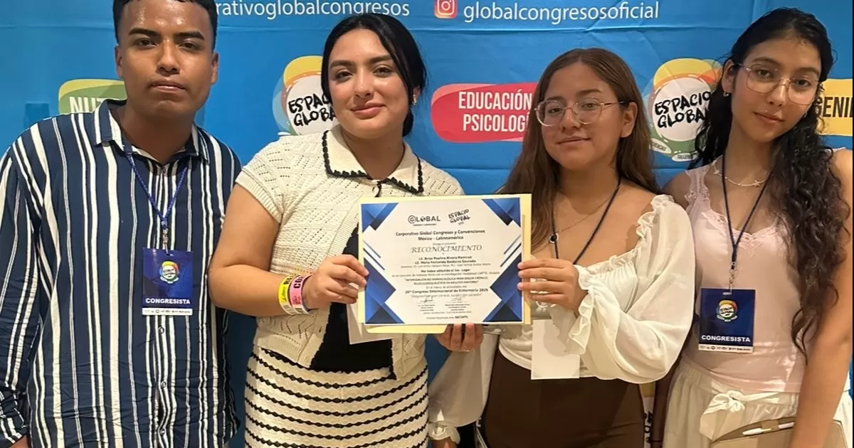 Estudiantes de Enfermería del Instituto Excélsior ganan Primer Lugar Nacional en Investigación