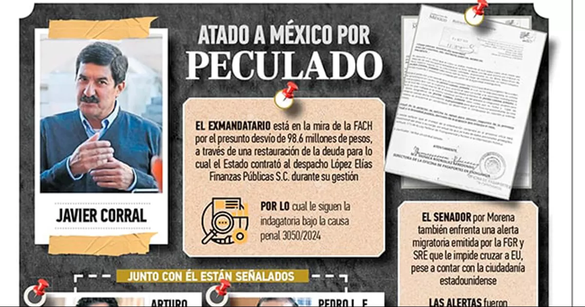 Aunque no puede ser detenido por el fuero las alertas migratorias que solicitó la Fiscalía Anticorrupción están vigentes