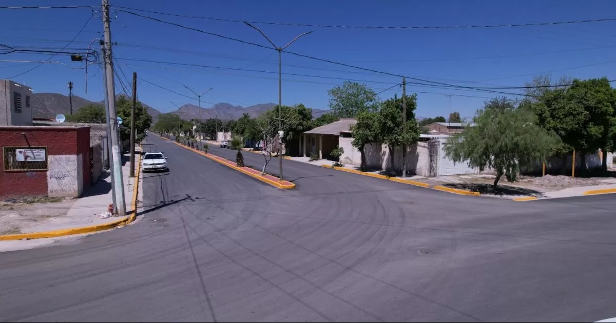 Concluyen pavimentación en colonias de Lerdo