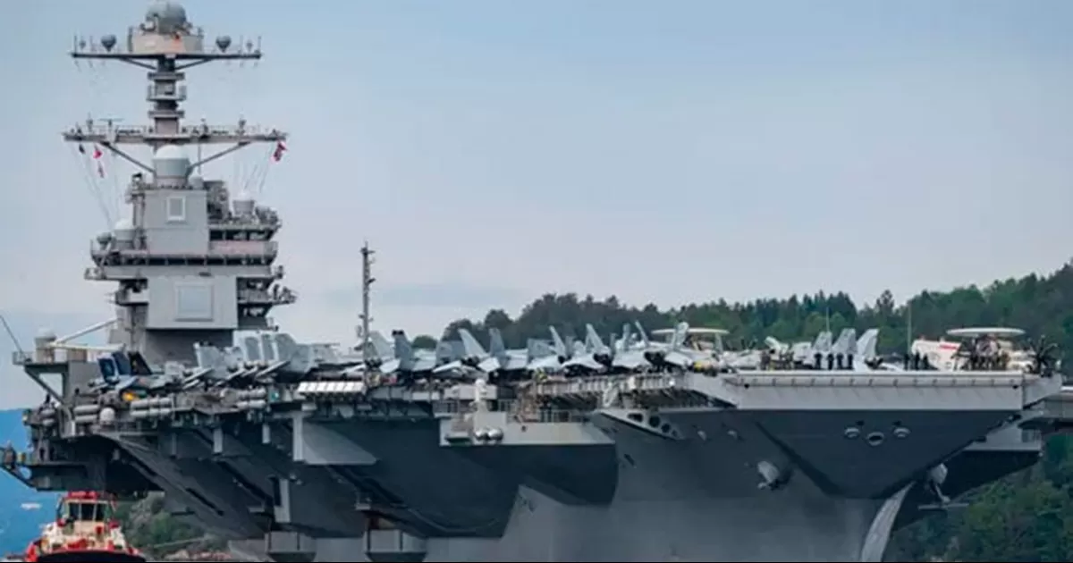 EU despliega el portaaviones más grande del mundo en el Caribe y aumenta tensión con Venezuela