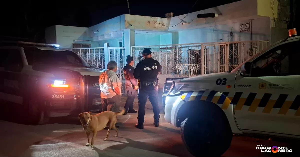 El hecho que movilizó a las autoridades se generó alrededor de las 19:00 horas del pasado martes en calle Palmas y Canal de la Perla de la colonia Ampliación Santiago Ramírez.