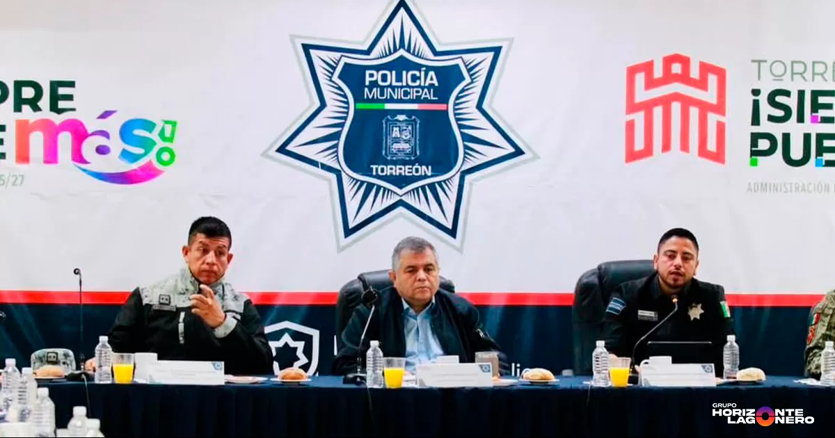 Refuerzan estrategias de seguridad por eventos y actividades del fin de semana en Torreón