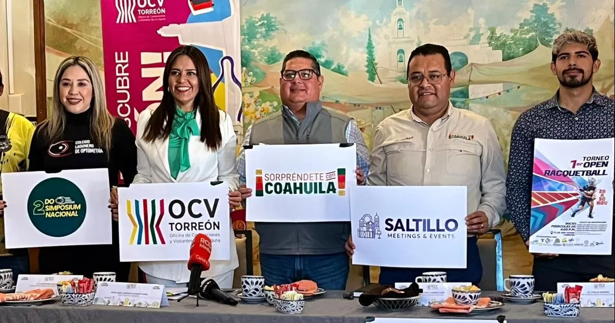 Eventos deportivos y culturales impulsan el turismo en Torreón durante noviembre