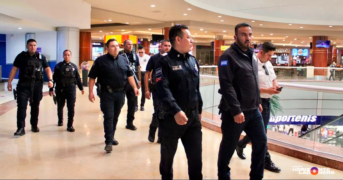 Torreón refuerza seguridad por el Buen Fin y partido México–Uruguay